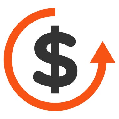 Refund Flat Vector Symbol