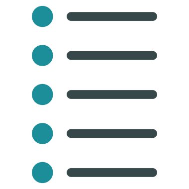 Items Flat Vector Symbol