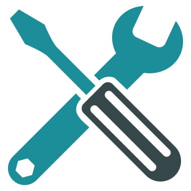 Seçenekleri düz vektör simgesi