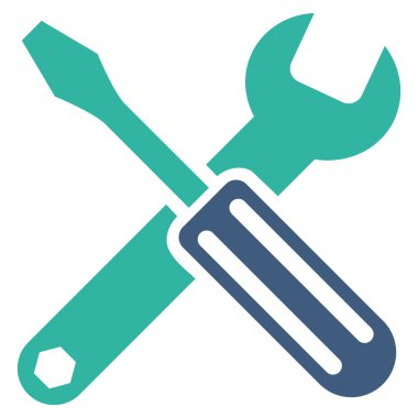 Seçenekleri düz vektör simgesi