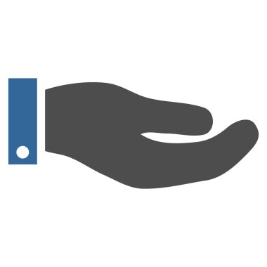 Hand Flat Vector Symbol