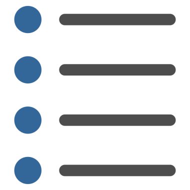 Items Flat Vector Symbol