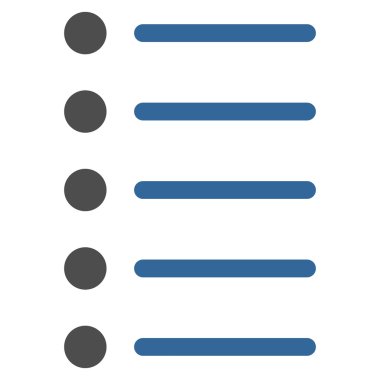 Items Flat Vector Symbol