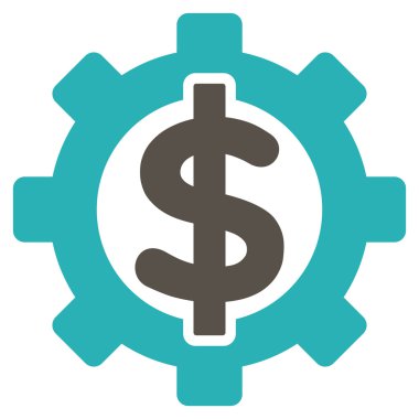 Financial Options Flat Vector Symbol