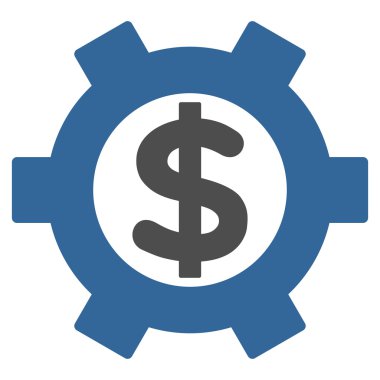 Financial Settings Flat Vector Symbol