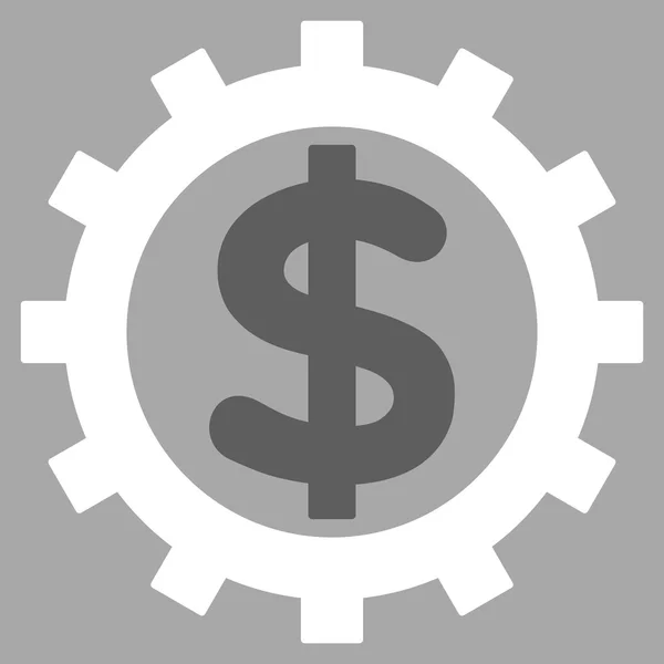 Symbole vectoriel plat du secteur financier — Image vectorielle