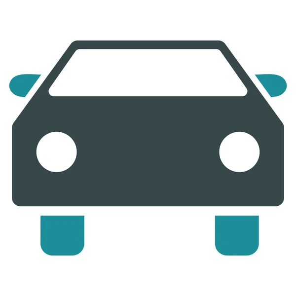 Símbolo de vector plano de coche — Vector de stock