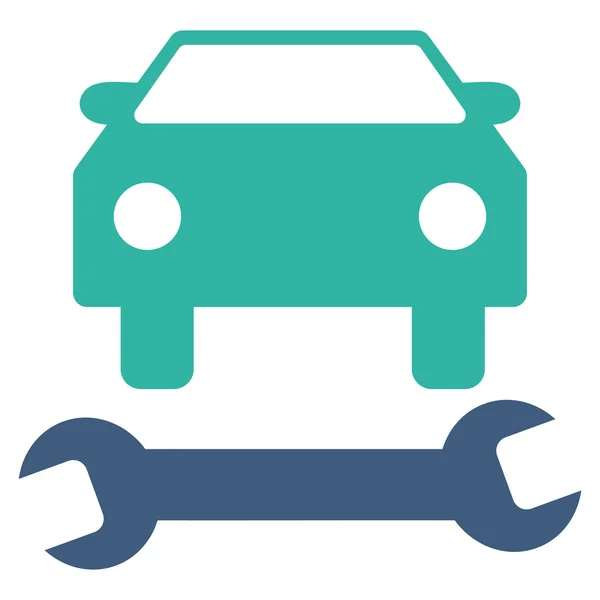 Car Repair Flat Vector Symbol — Wektor stockowy