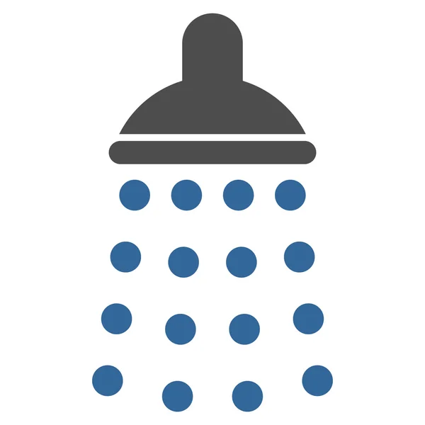 Shower Flat Vector Symbol — Stockvector