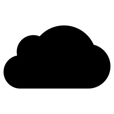 Cloud Flat Vector Symbol