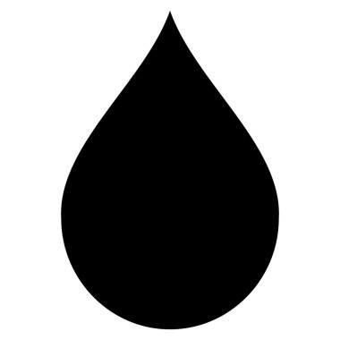 Düz vektör simge damla