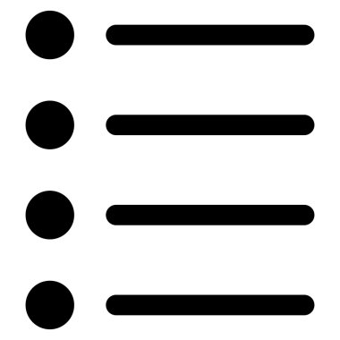 Items Flat Vector Symbol