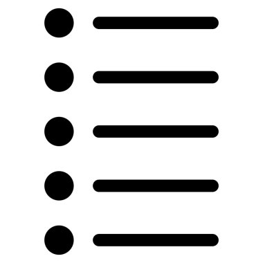 Items Flat Vector Symbol