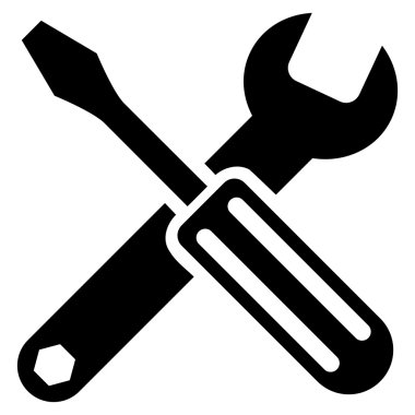 Seçenekleri düz vektör simgesi