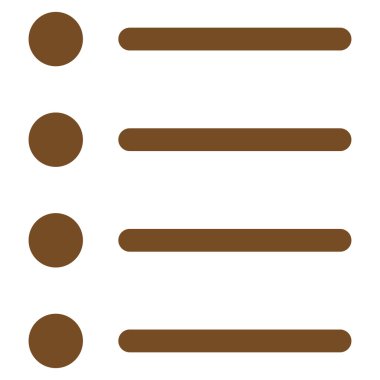 Items Flat Vector Symbol