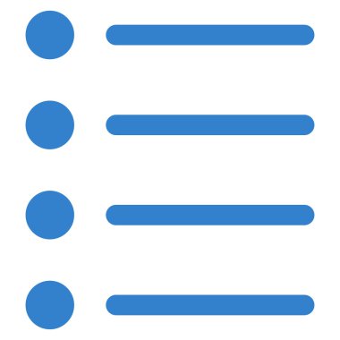 Items Flat Vector Symbol