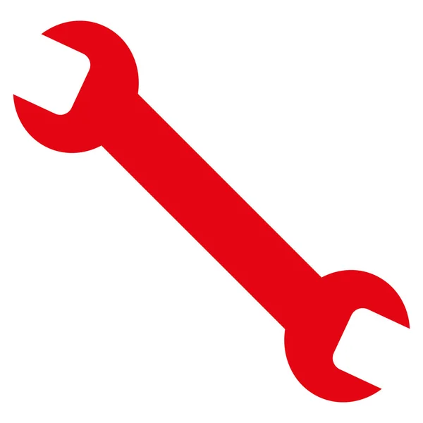 Wrench Flat Vector Symbol — Διανυσματικό Αρχείο