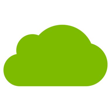 Cloud Flat Vector Symbol