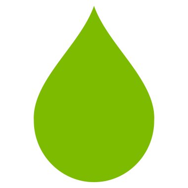 Düz vektör simge damla