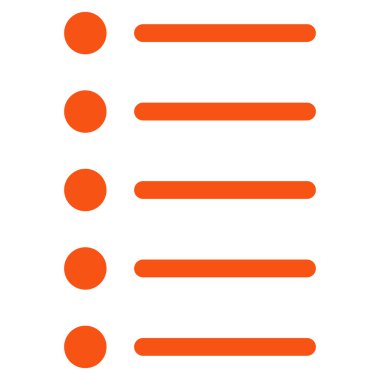 Items Flat Vector Symbol