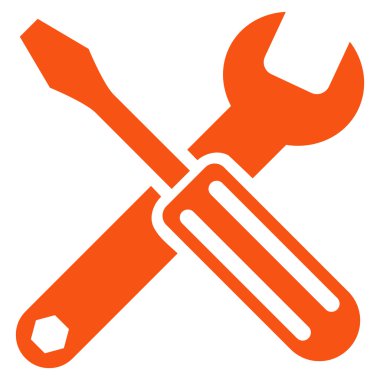 Seçenekleri düz vektör simgesi