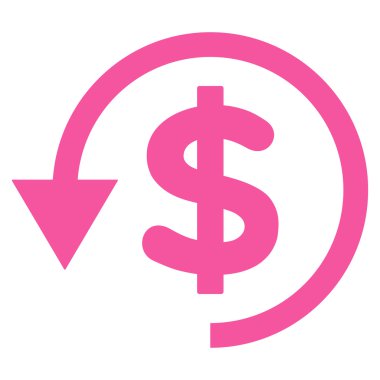 Ters ibraz düz vektör simgesi