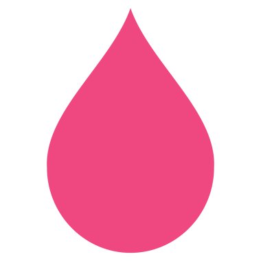 Düz vektör simge damla