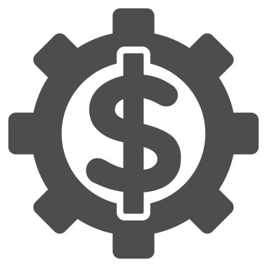 Financial Options Flat Vector Symbol