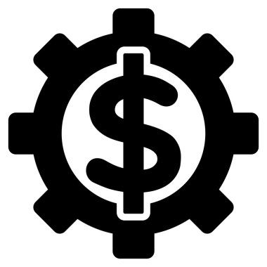 Financial Options Flat Vector Symbol