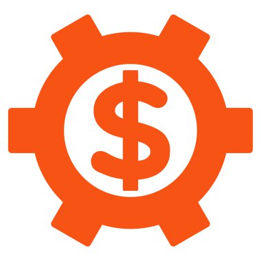 Financial Settings Flat Vector Symbol