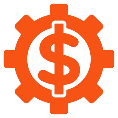 Financial Options Flat Vector Symbol