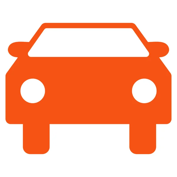 Símbolo de vector plano de coche — Vector de stock