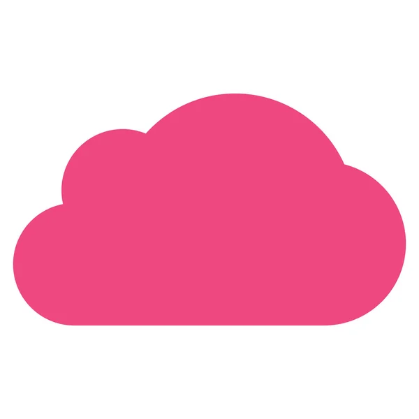 Cloud Flat Vector Symbol — 图库矢量图片