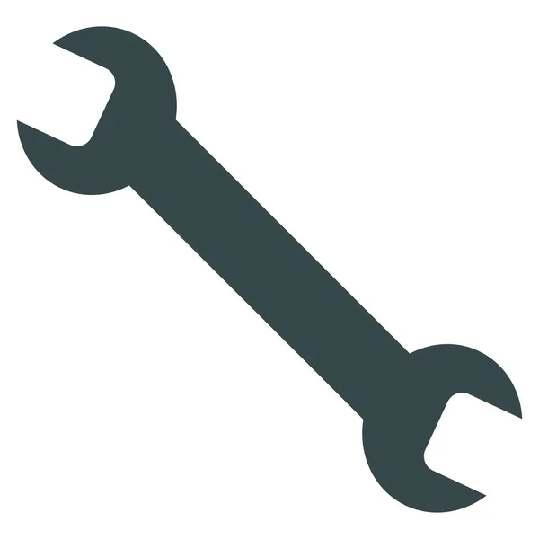 Wrench Flat Vector Symbol — Διανυσματικό Αρχείο