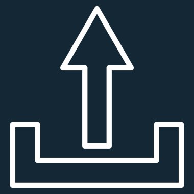 Kontur vektör simge yüklemek