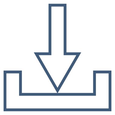 Kontur vektör simge indirme