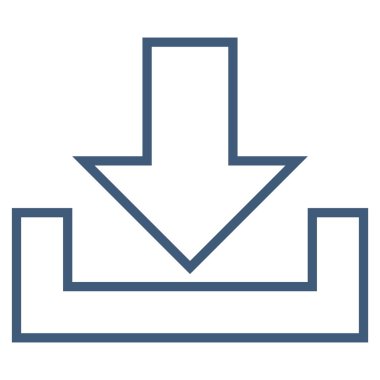 Kontur vektör simge indirme