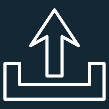 İnce çizgi vektör simge yüklemek