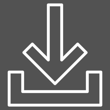 Kontur vektör simge indirme