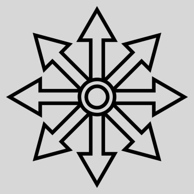 Oklar anahat vektör simgesini genişletin