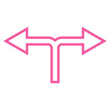 Seçimi ok sol şu ince çizgi vektör simgesi