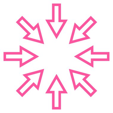 Kompakt okları vektör simge anahat