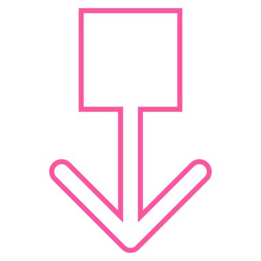 Kontur vektör simgesi çekin