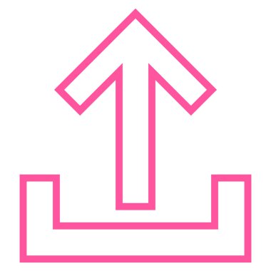 Kontur vektör simge yüklemek