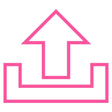 Kontur vektör simge yüklemek