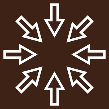 Kompakt okları vektör simge kontur