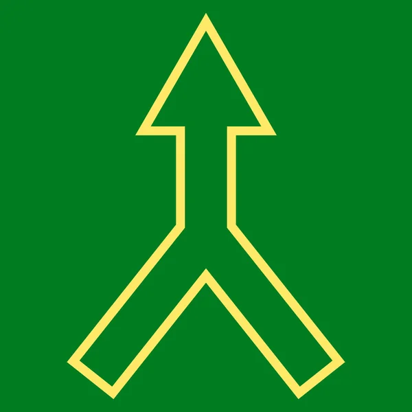 Икона "Векторная стрела" — стоковый вектор