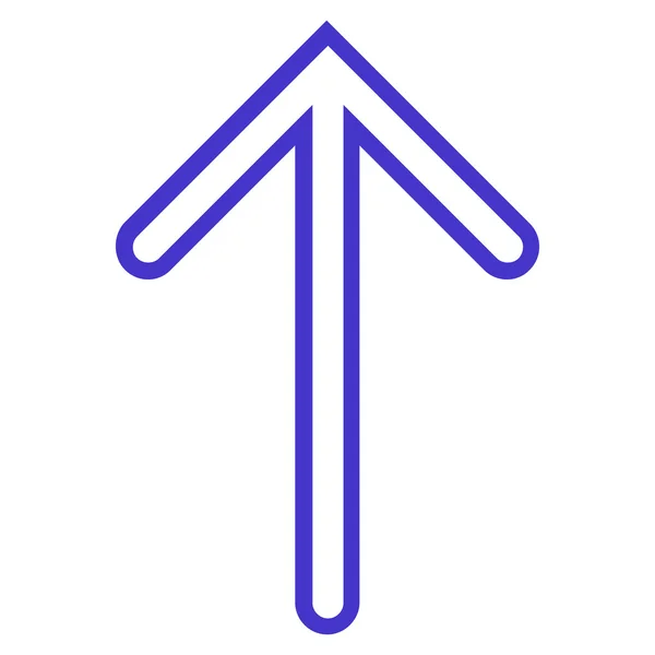 Icône vectorielle de contour Flèche vers le haut — Image vectorielle