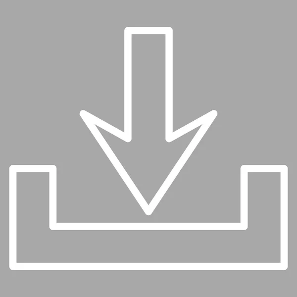 Letöltés Vázlat Vector Icon — Stock Vector