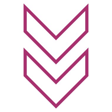 Kontur vektör simgesi kaydır